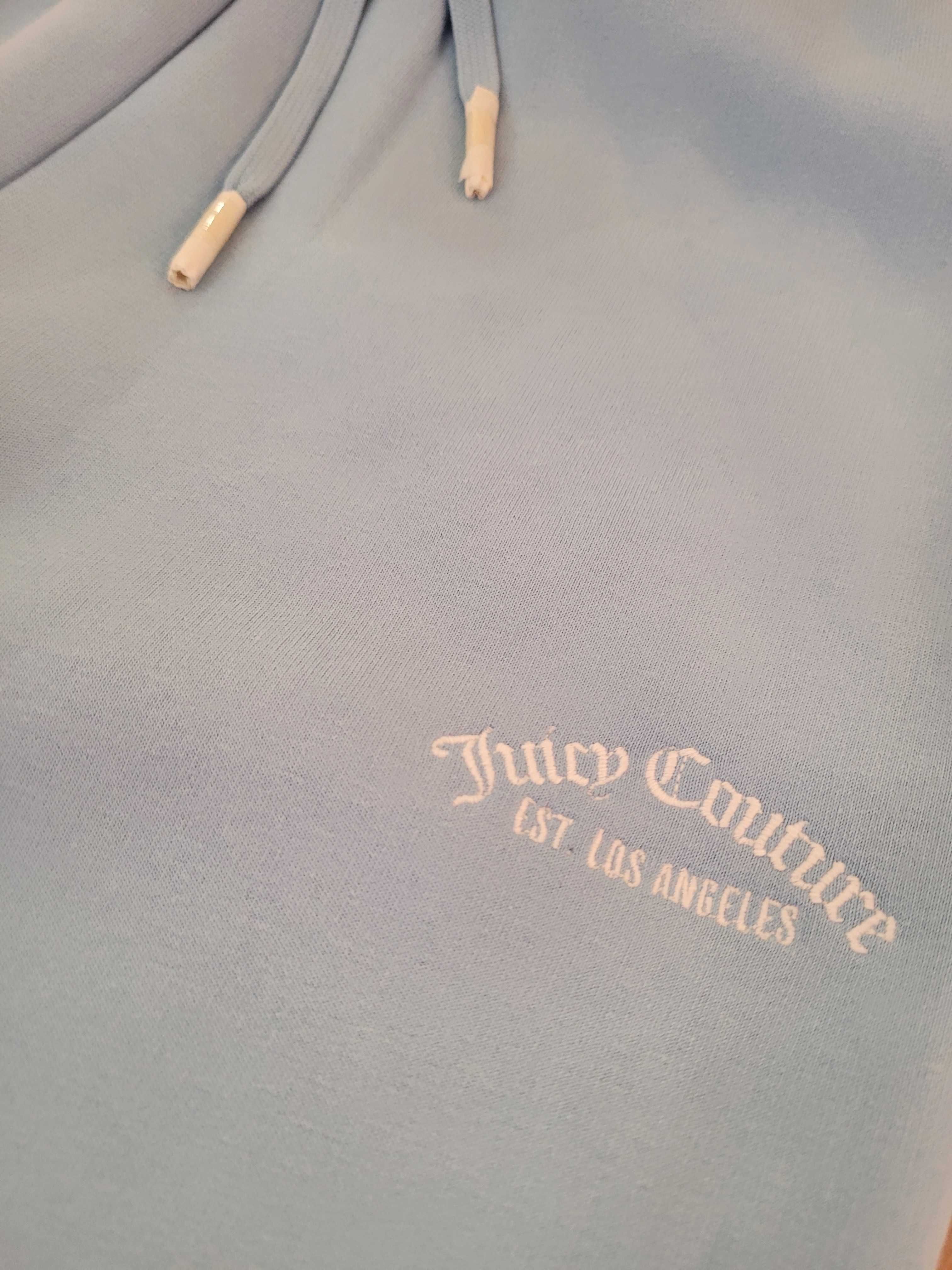 Juicy Couture Spodnie dresowe błękit