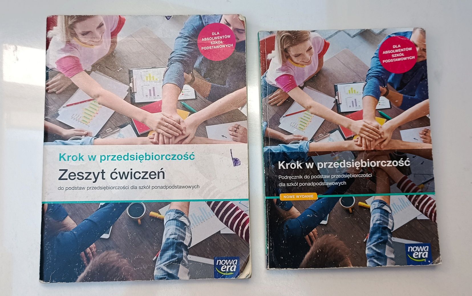 Krok w przedsiębiorczość (podręcznik + zeszyt ćwiczeń)