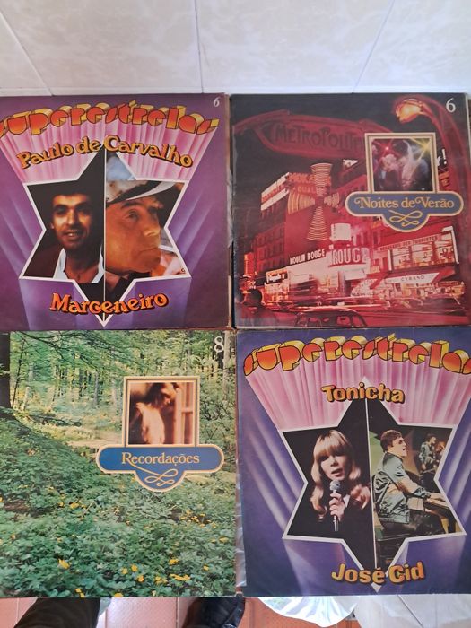 Discos LP e Single