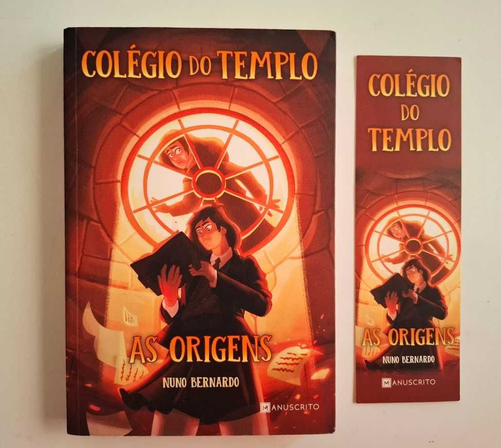 Livros "O Colégio do Templo" - numeros 1, 2, 3 e 4.