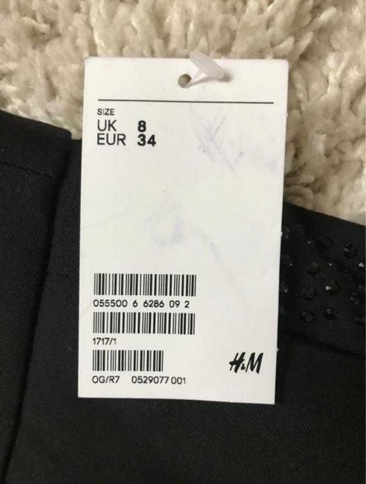 Штани чорні жіночі H&M S