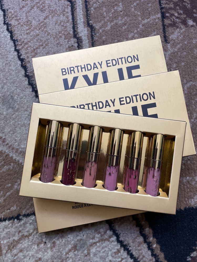 Набір матових помад Kylie Birthday Edition