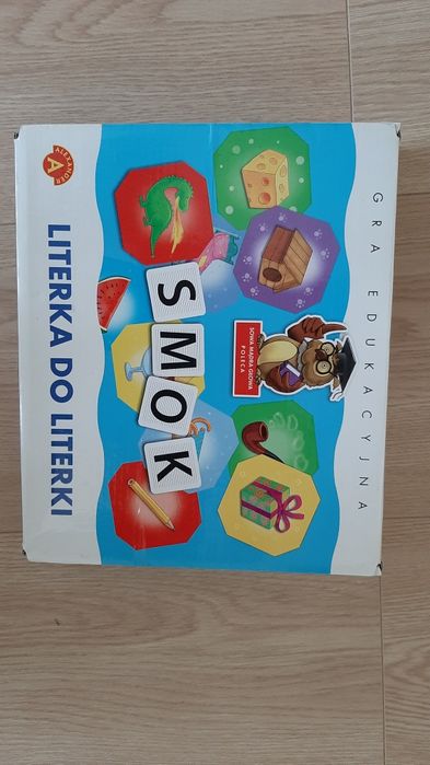 Smok literka do literki gra edukacyjna