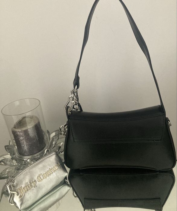 Nowa torebka torebeczka crossbody Juicy Couture + portfelik +breloczek