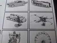 NOWY Aluminiowy model Star Wars X Wing do składania prezent dla fana