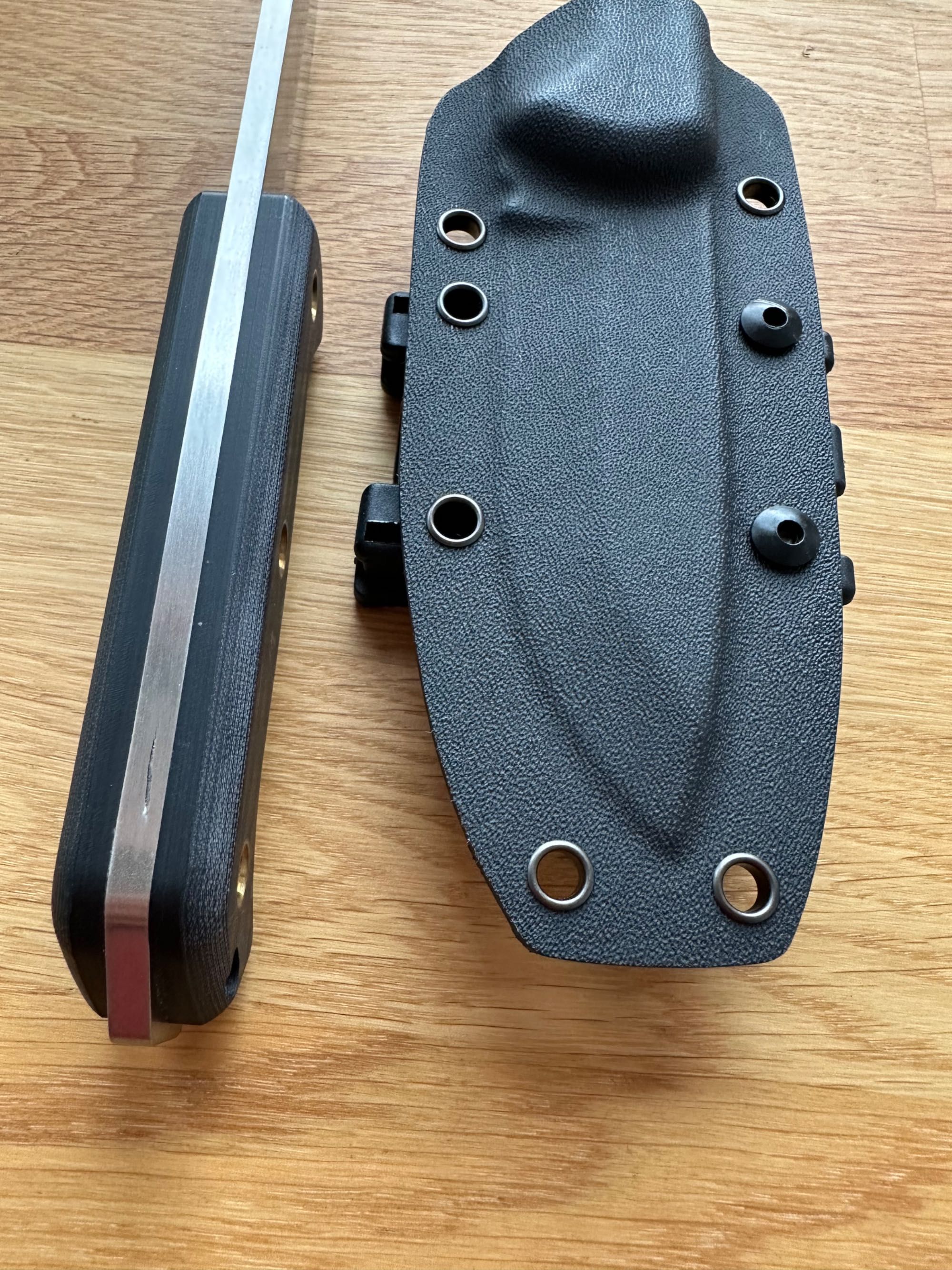 Nedfoss SEAL Outdoor Messer - nowy nóż kydex klips