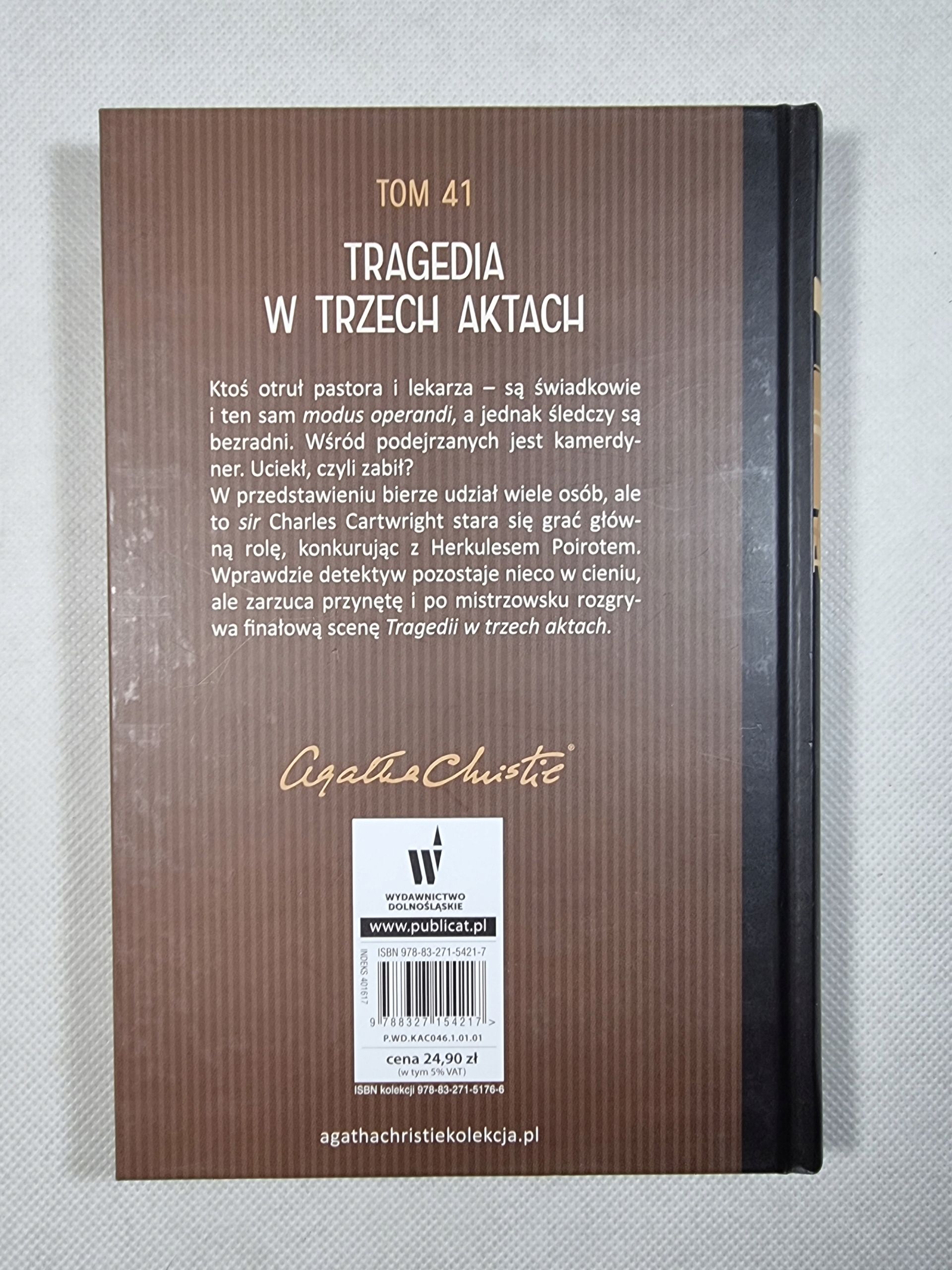 Tragedia w Trzech Aktach / Tom 41 / Agatha Christie