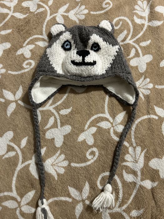 Husky czapka wełniana
