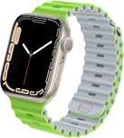 Anlinser Silikonowy sportowy pasek  do zegarka Apple Watch 41 mm