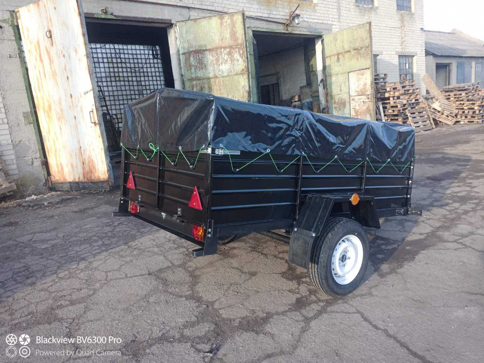 Легковий Причіп ПА 23 із заводу Євро збірка Доставка Документи