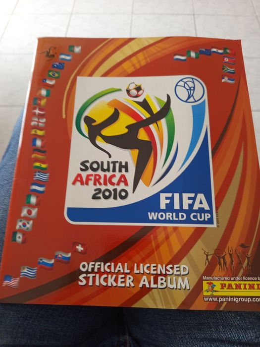 Coleção de cromos da África do Sul 2010, completa  e nova