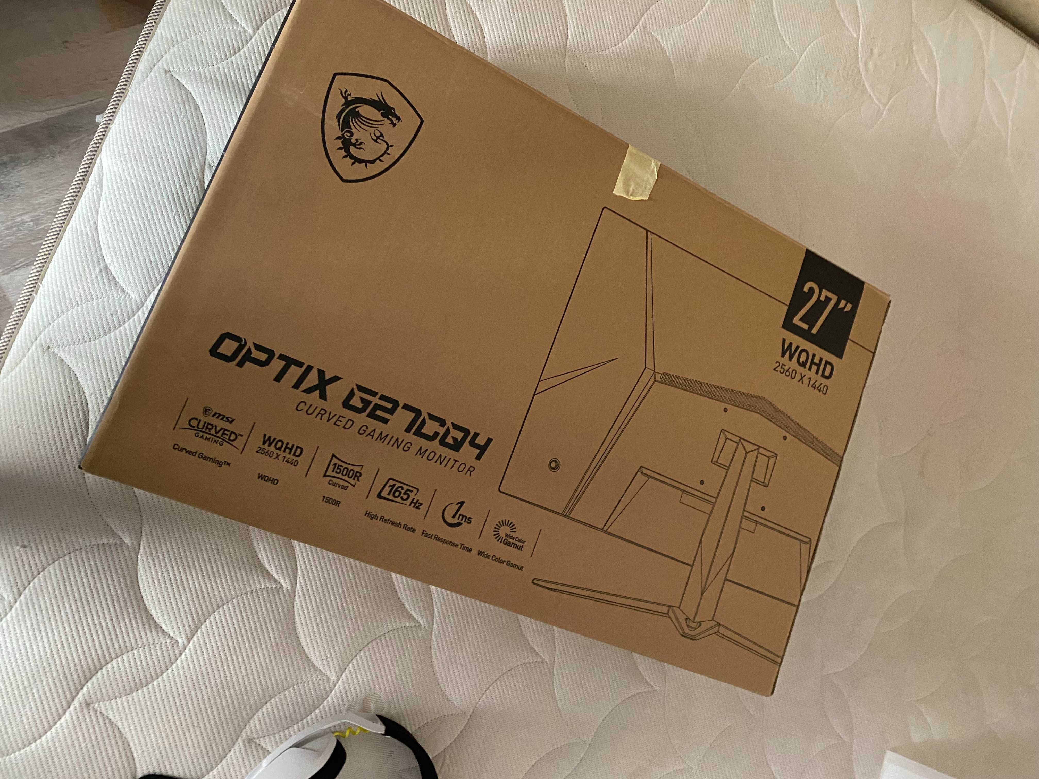 Продам Ігровий монітор 27" MSI Optix G27CQ4 165Hz