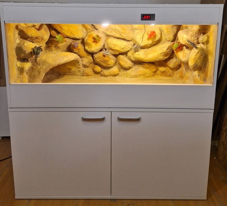 Terrarium na zamówienie dla żółwia 100x40x40