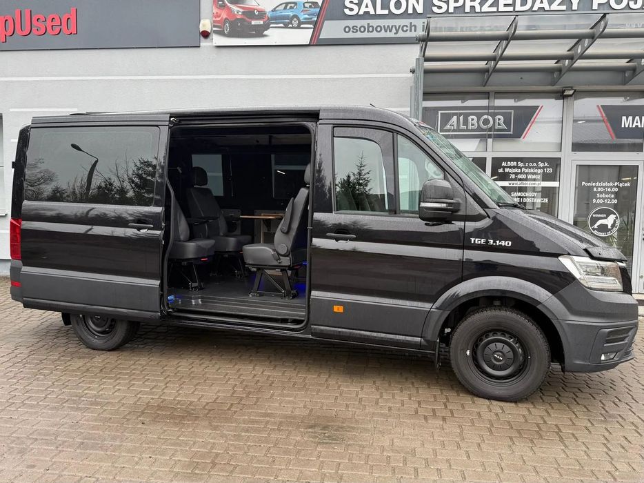 MAN TGE 3.140 KOMBI 8-osobowe  Numer oferty 4947 / Rok produkcji 2023 / Jak NOWY !!