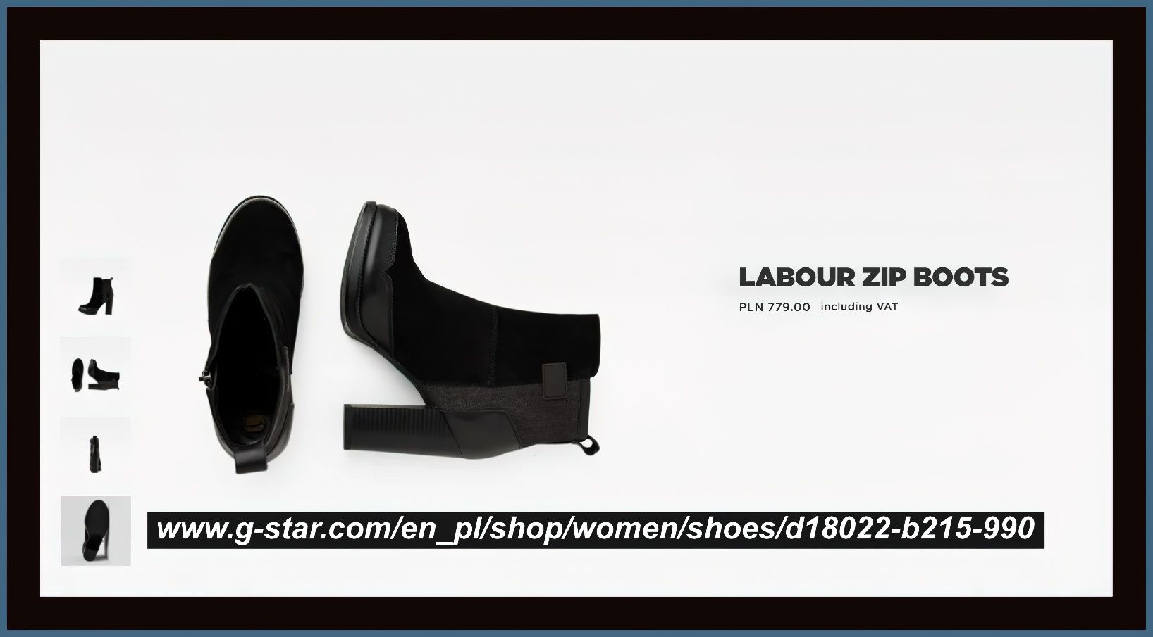 Buty G Star Labour Zip damskie rozmiar 40 idealne