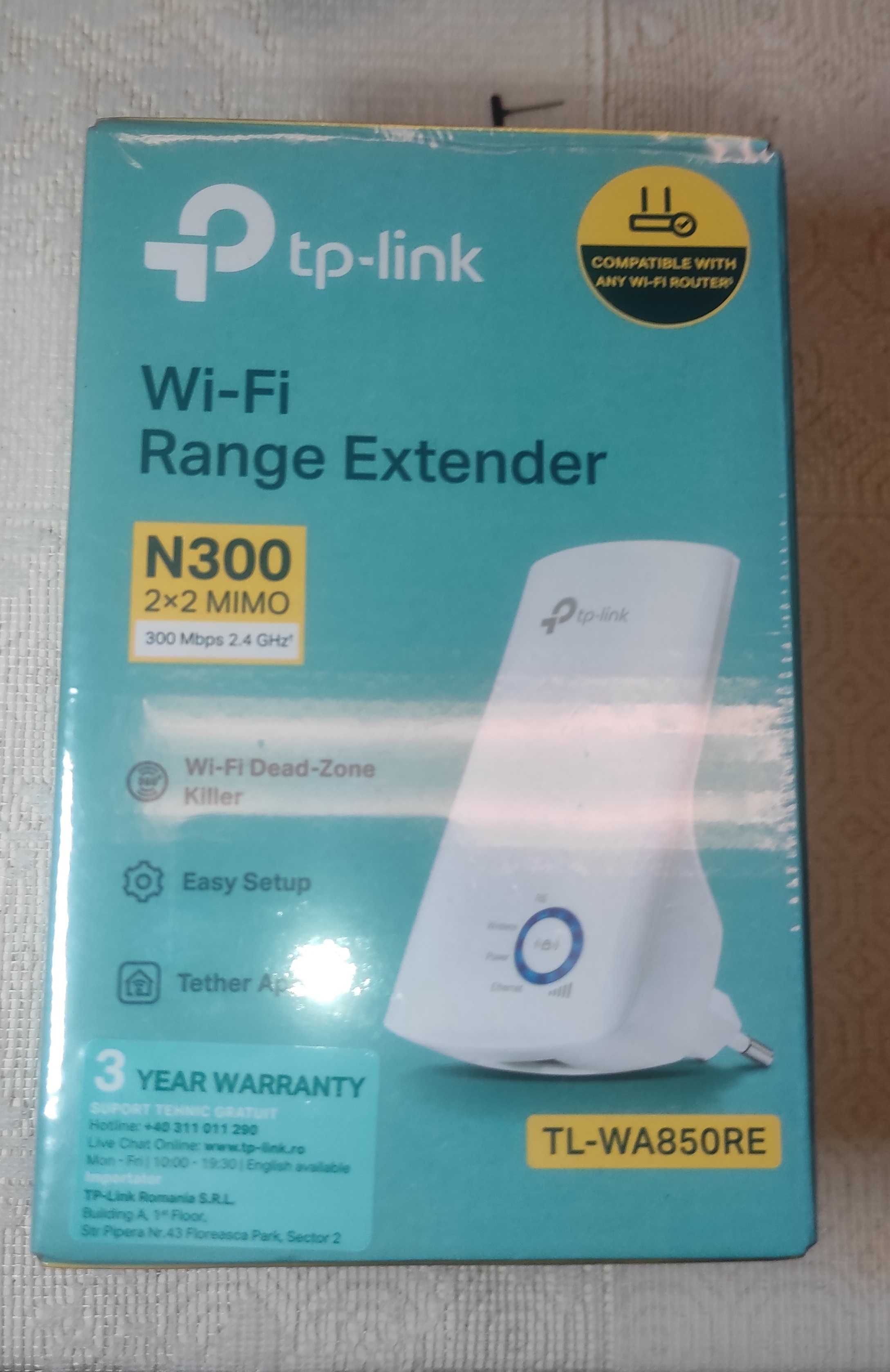 Repeater TP-Link TL-WA850RE NOVO selado