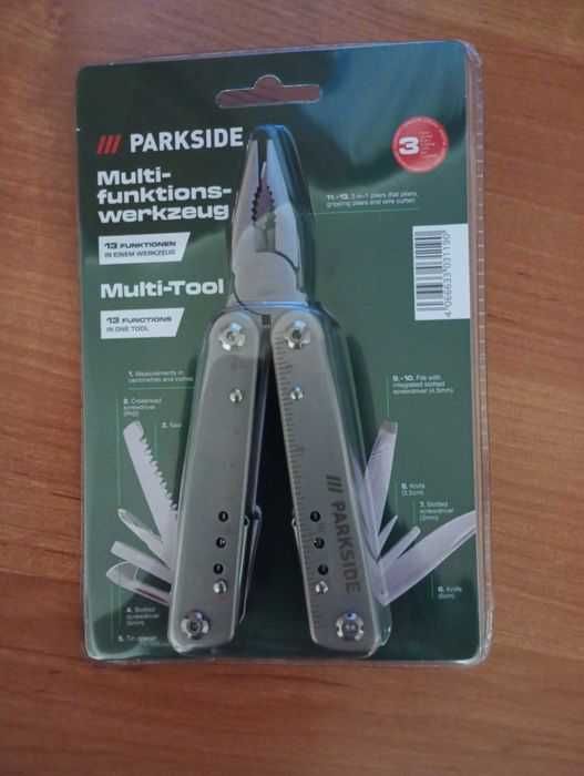 Parkside zestaw multi tool
