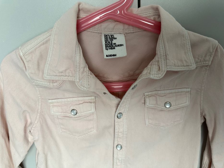 Koszula 110 różowa