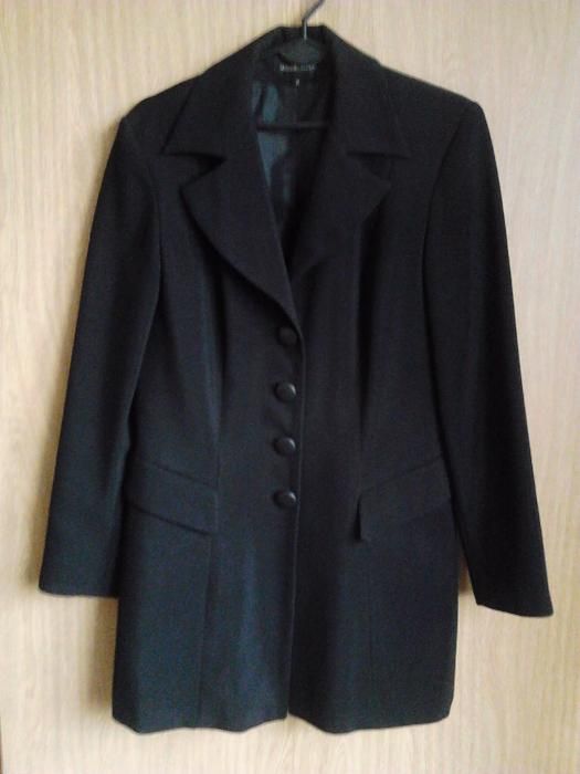 MARYNARKA damska rozm. 38 czarna na podszewce przedłużana