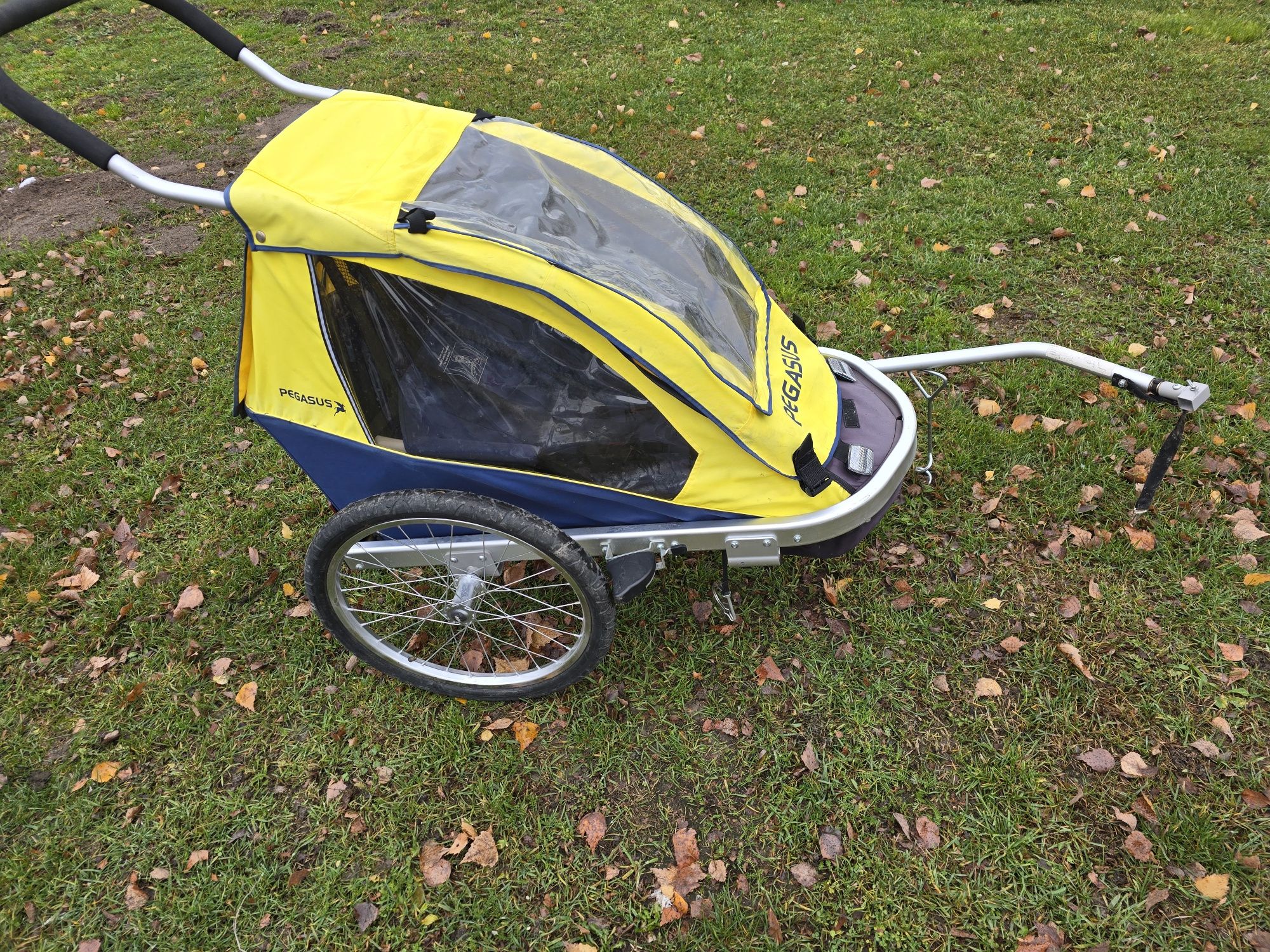 Przyczepka rowerowa pegasus jak croozer