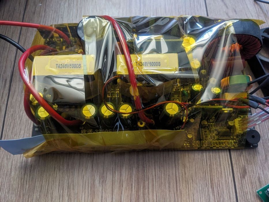 Інвертор 48в 220в з чистим синусом і високим ККД (до 95%) 3000 Вт