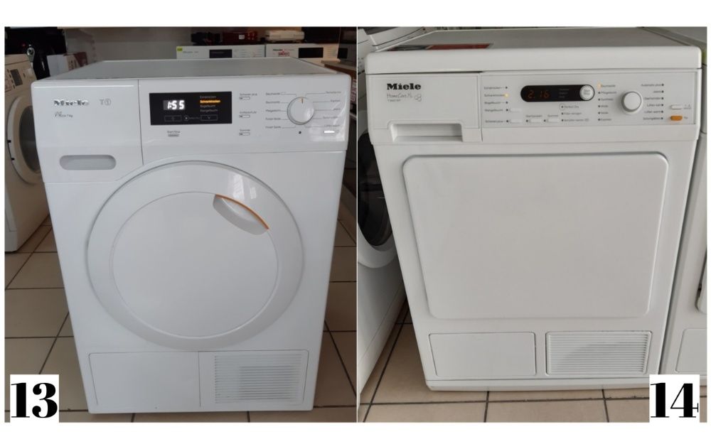 МАШИНА Сушильная MIELE T1 4-9 кг Тепловой Насос Конденсационная Б\у
