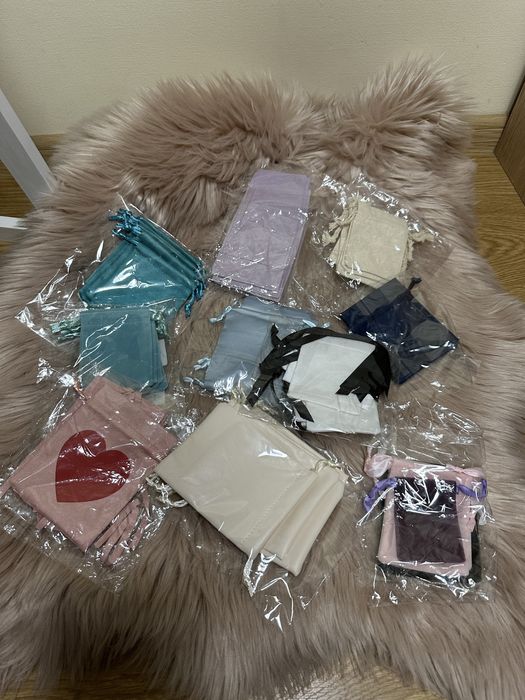 Мішечки для подарунків 50 шт