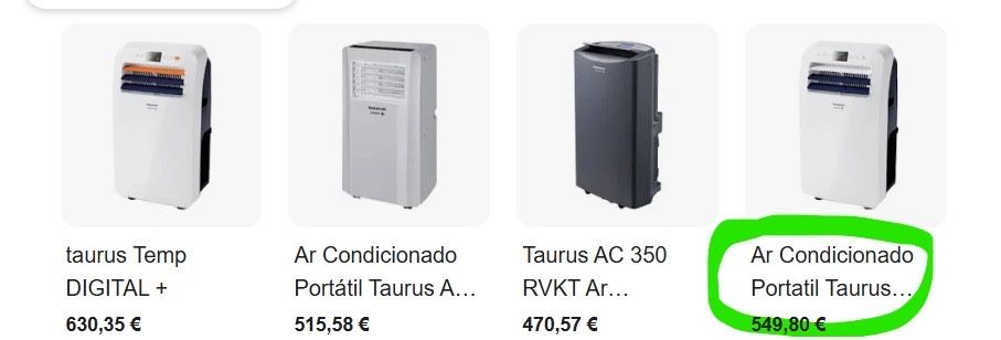 Ar condicionado Portátil