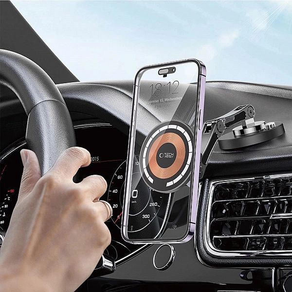 Uchwyt samochodowy Tech-Protect MM15W-V8 magnetyczny na deskę rozdziel