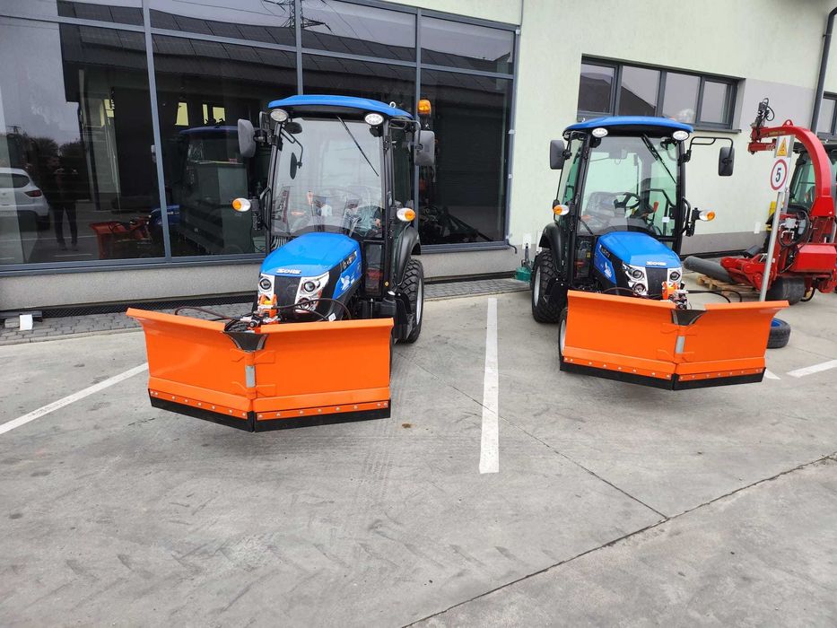 Ciągnik mini traktor Solis S26 4x4 z Kabiną+Pług śnieżny - Zestaw Zima