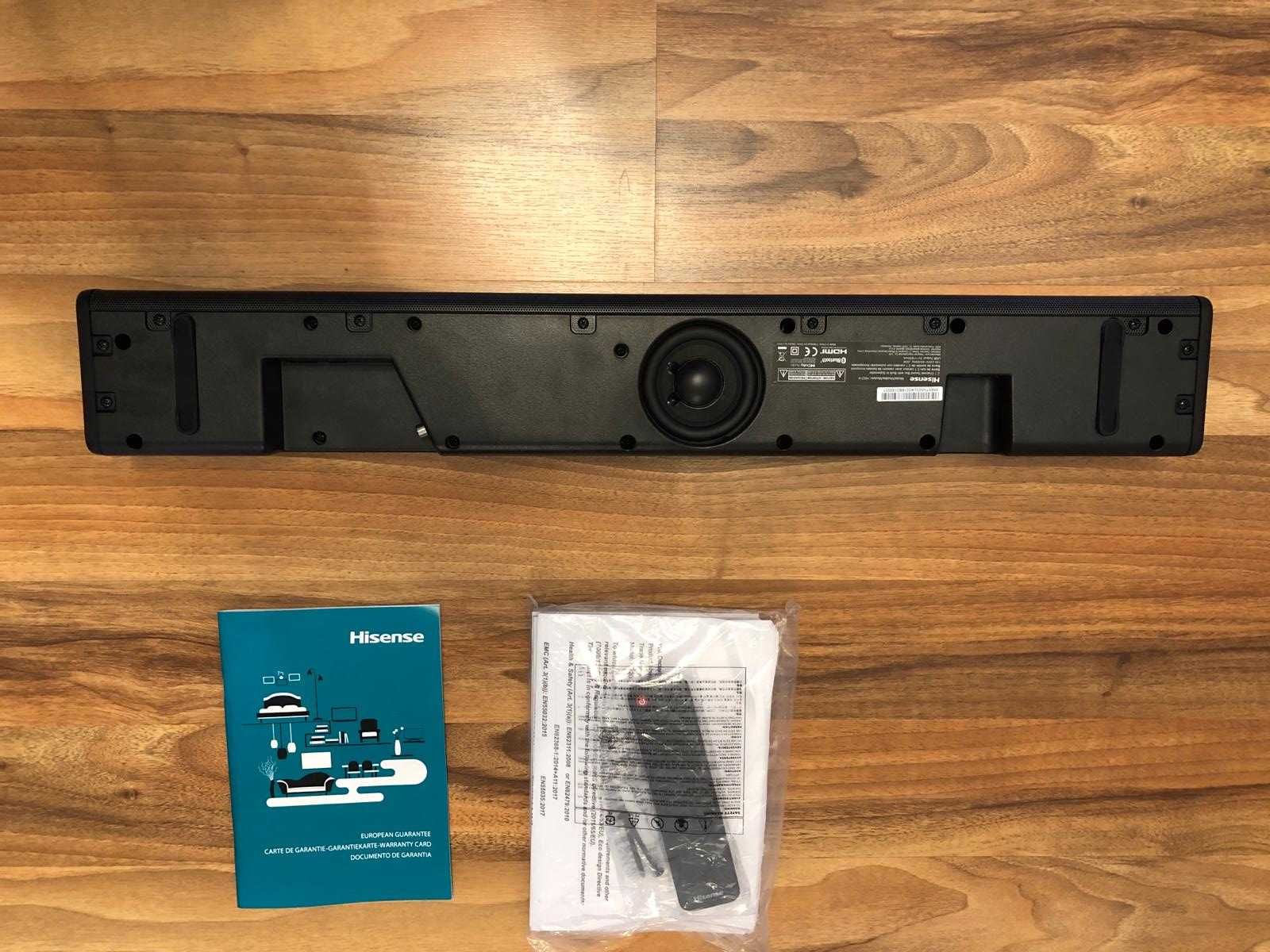 Soundbar HISENSE HS214 (2.1 - 108W - Subwoofer Incorporado)