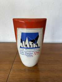 Wazon kolekcjonerski Klub wysokogórski Katowice - wyprawa Alaska 1974