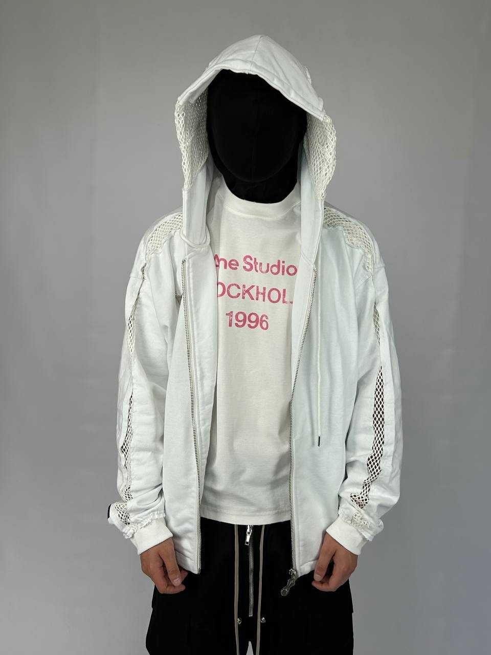 Худі Thug Club zip hoodie худи зипка y2k archive белая біла зіпка