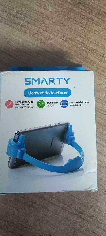 Uchwyt do telefonu Smarty Niebieski