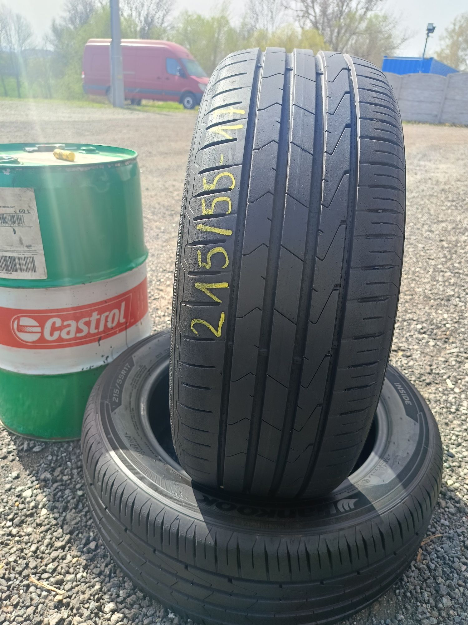 Opony Letnie Hankook 215/55-17 Cena za 2 Sztuki