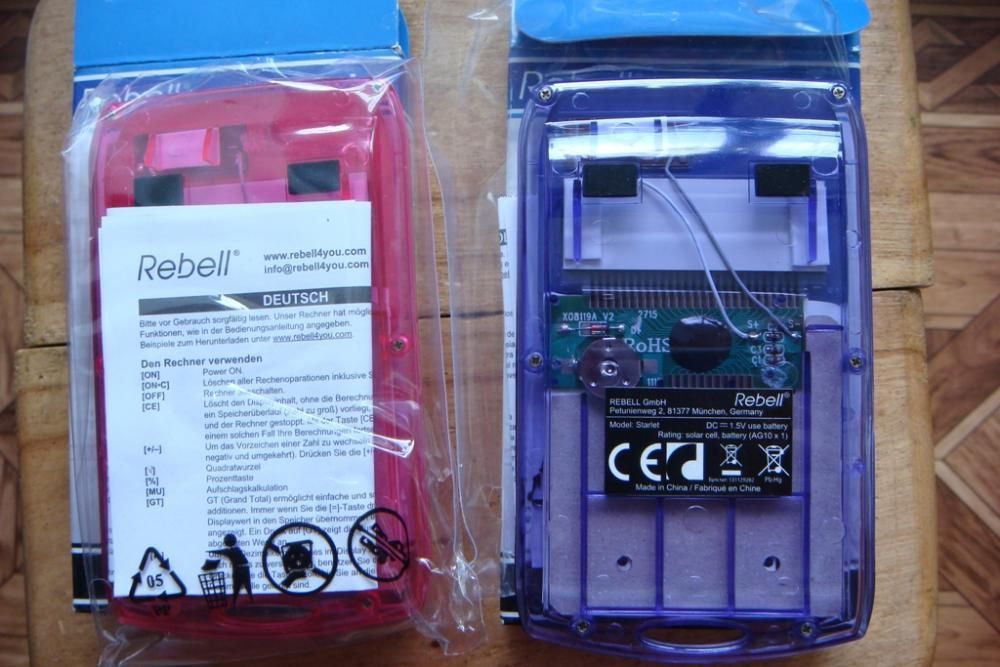 Калькулятор Rebell 8 знаков солнечная батарея