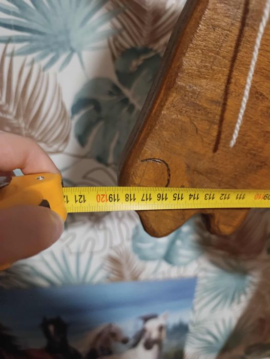 Drewniany koń treningowy