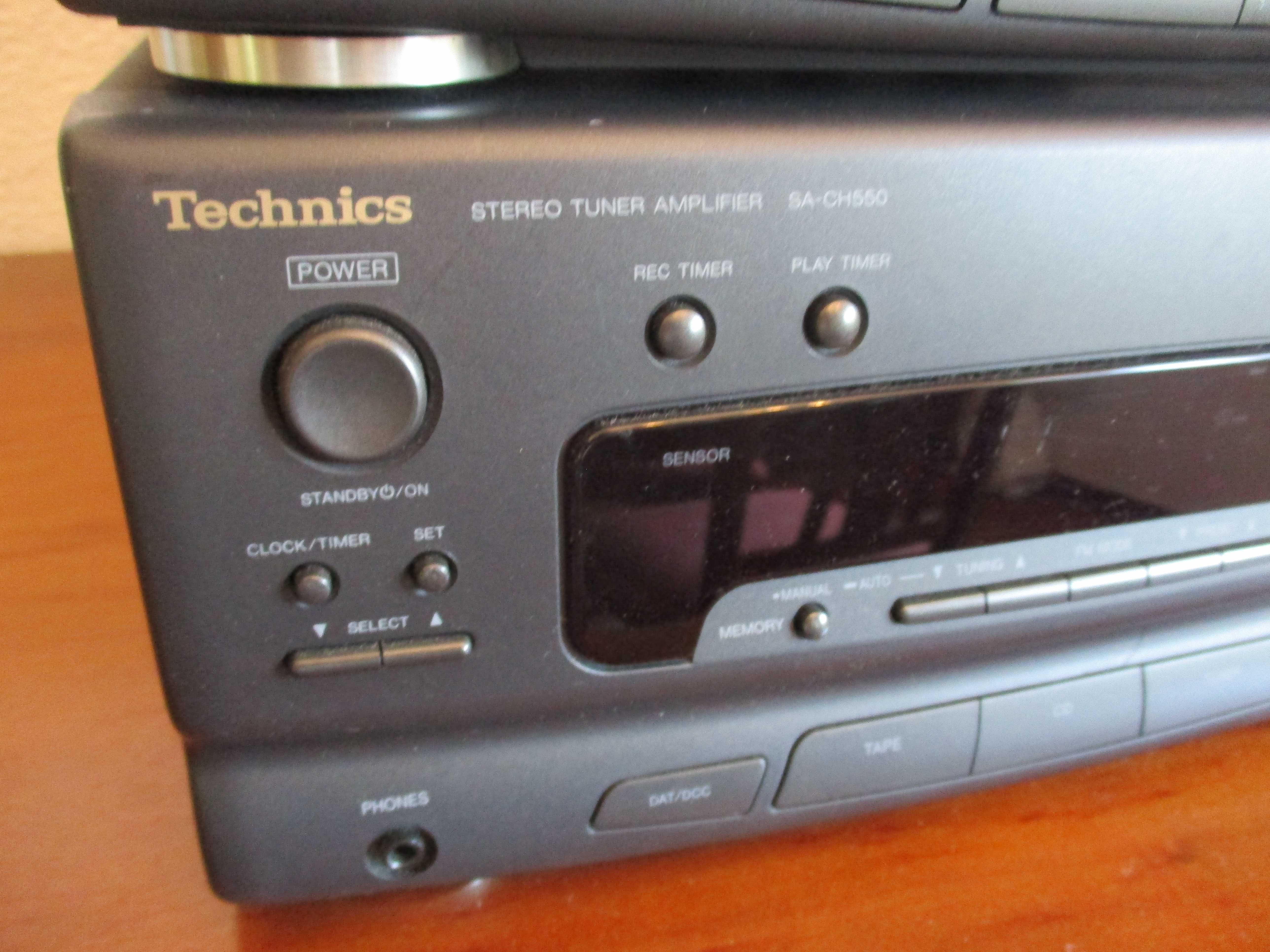 Aparelhagem TECHNICS HIFI Stereo com CD, Radio e Amplificador Tuner