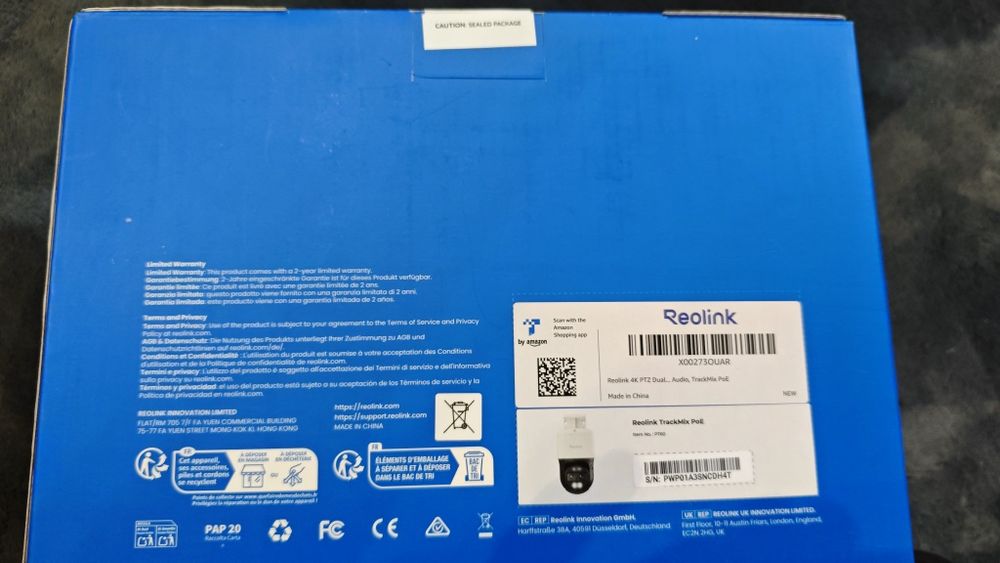 Kamera obrotowa Reolink P760 Poe 4k PTZ dual audio