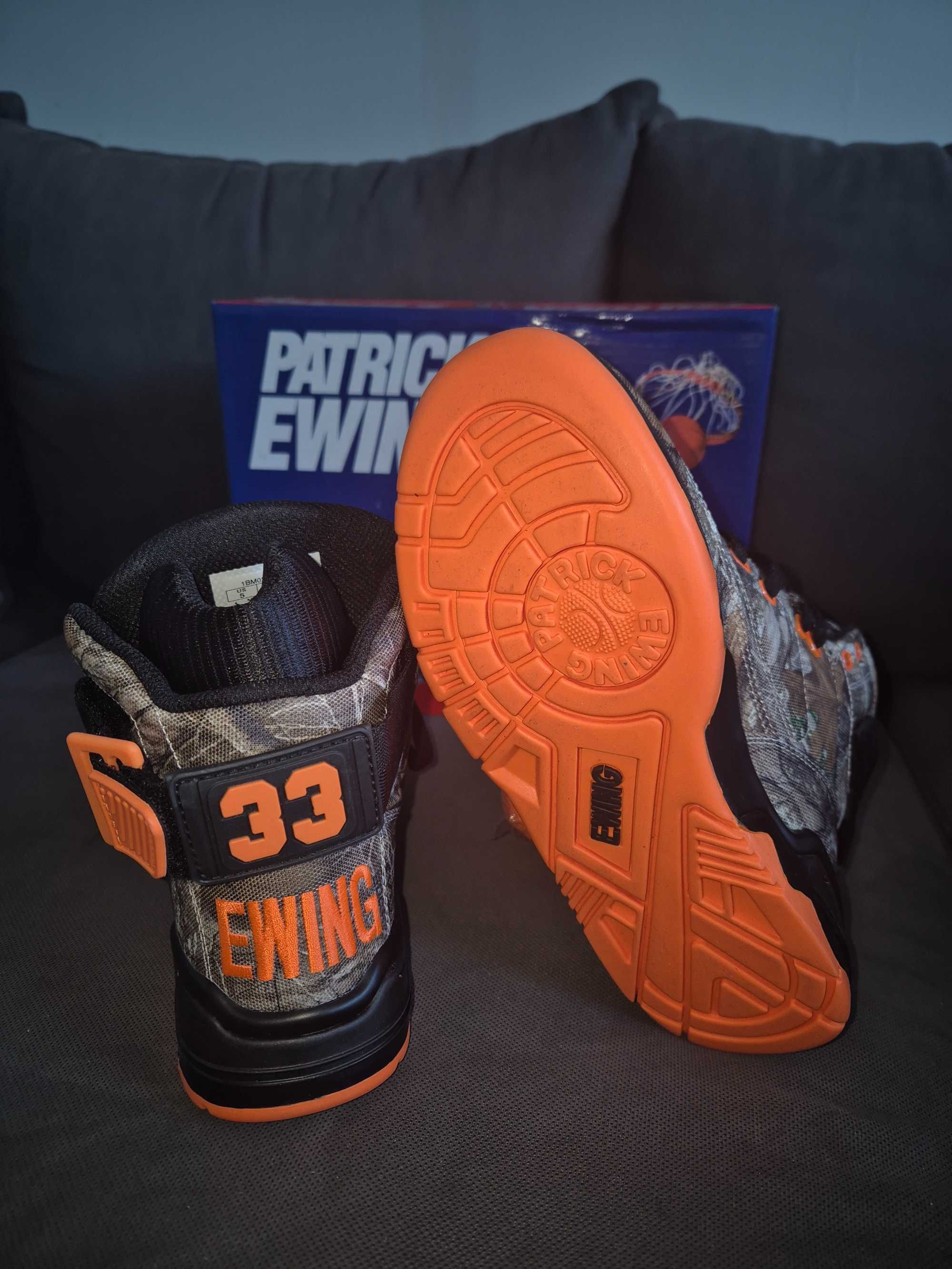 Sprzedam sneakersy wysokie Patrick Ewing 33