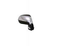 LUSTERKO PEUGEOT 3008 5008 09-16 PRAWE MIGACZ OBUDOWA CHROM PODSTAWA CZARNA