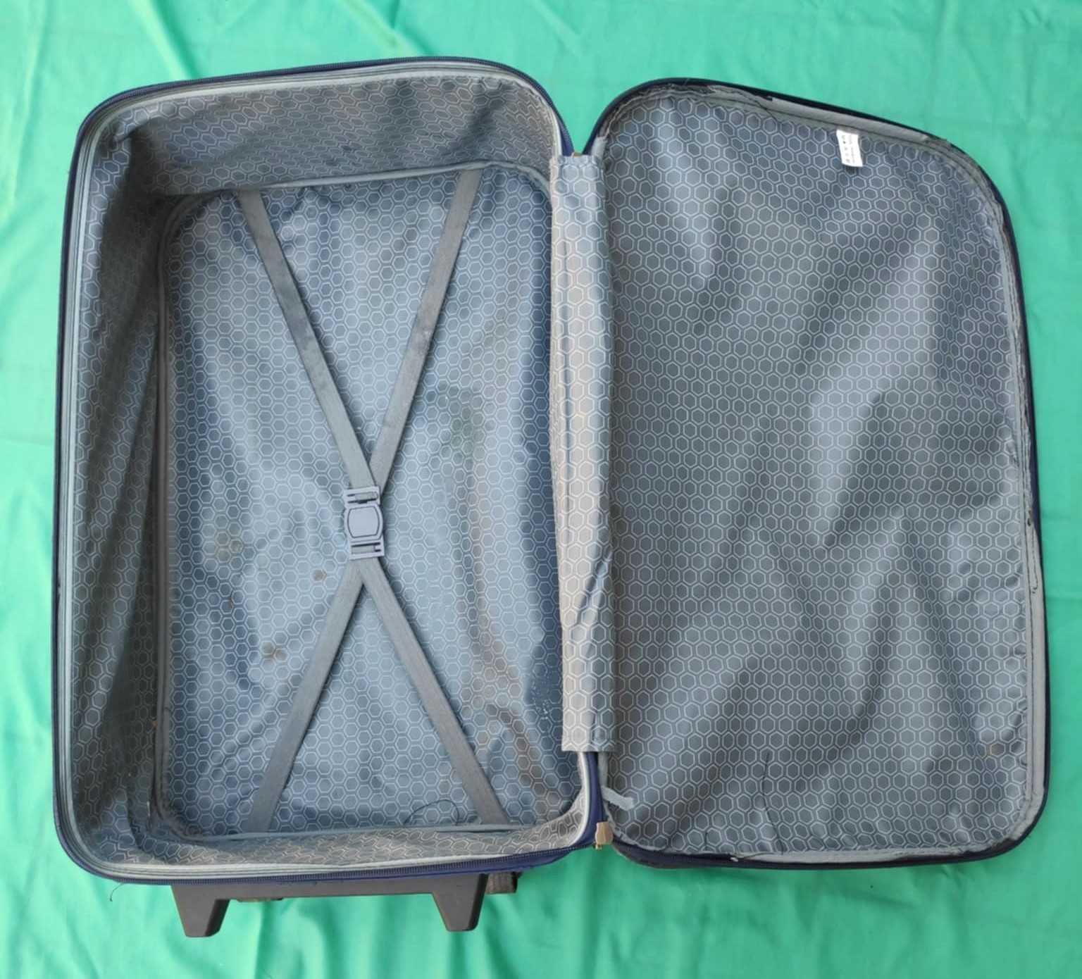 Mala viagem com rodas.