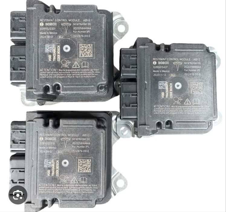 Ремонт Прошивка SRS Tesla