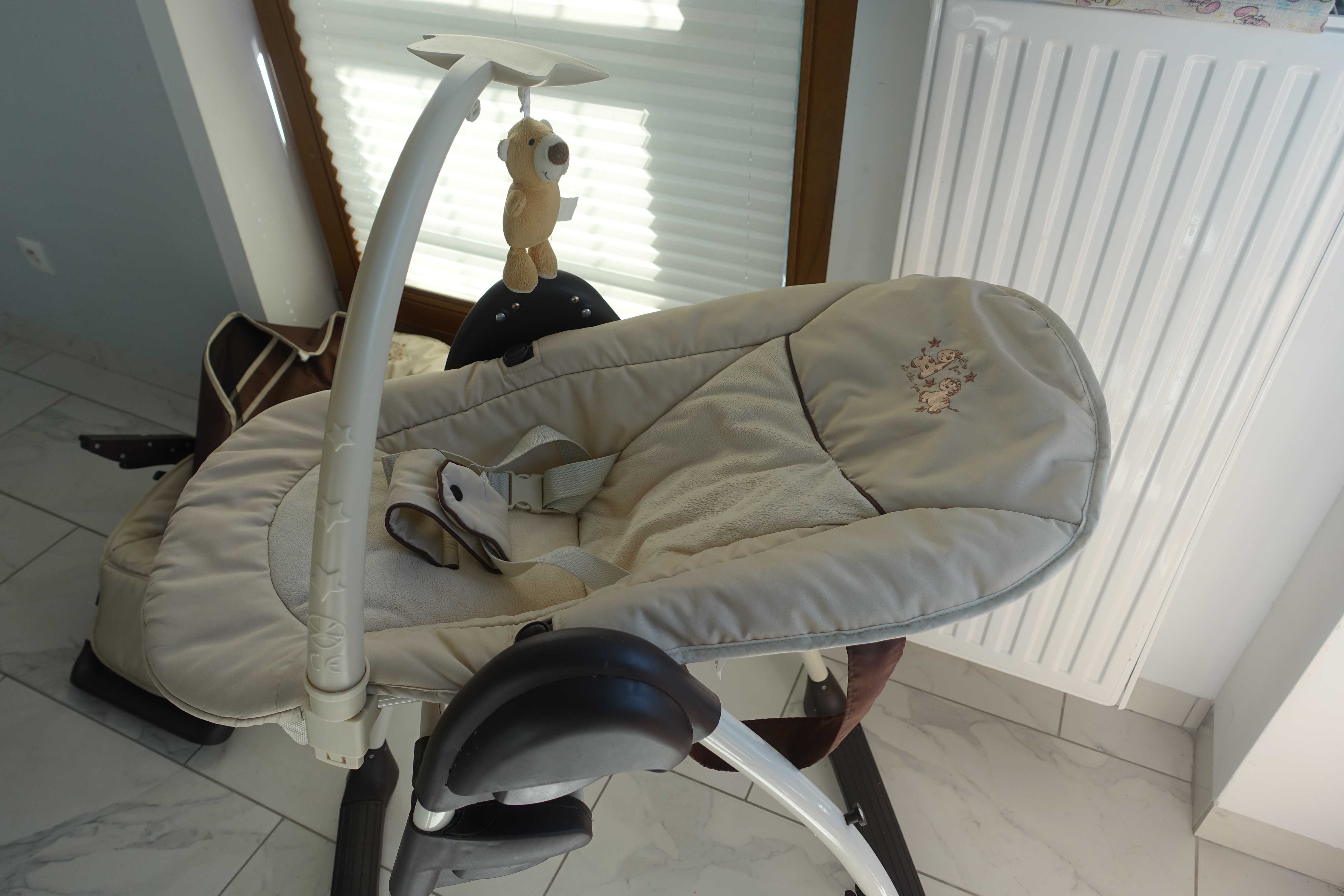 Krzesełko do karmienia i leżaczek dla dziecka (Hauck)