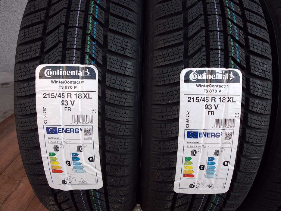 Continental WinterContact TS870P 215/45/18 93V XL FR nowe z 2022r