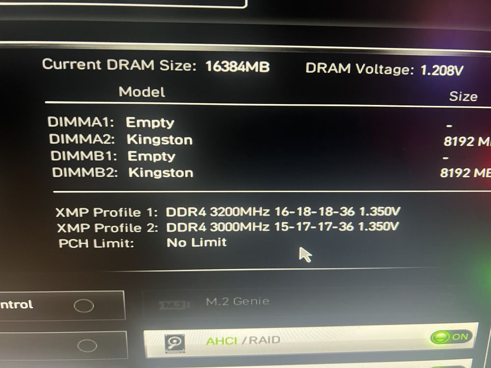 Kingston ddr 4 fury 16 gb 3200