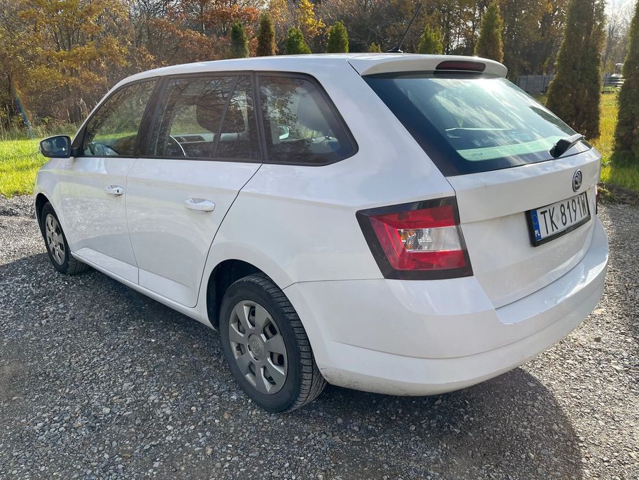 Skoda Fabia Skoda Fabia 1.0 B+G 75 KM VAT-1 – zarejestrowana jako ciężarowa