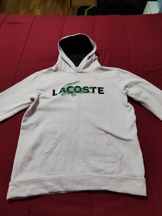 Sweat Lacoste rosa claro