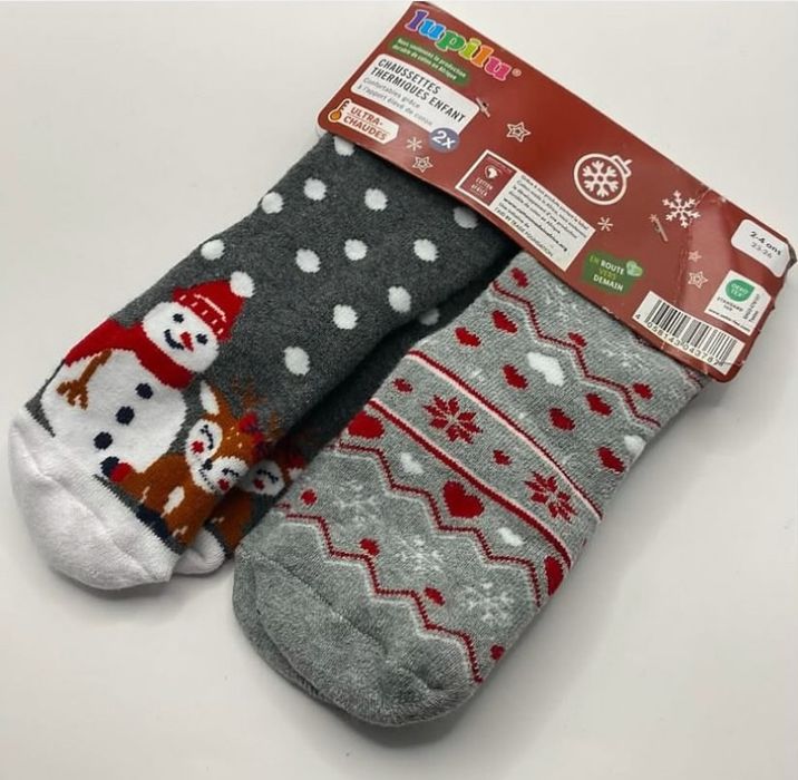 Набір дитячих термо шкарпеток- р. 23/26 ( 2-4 роки)