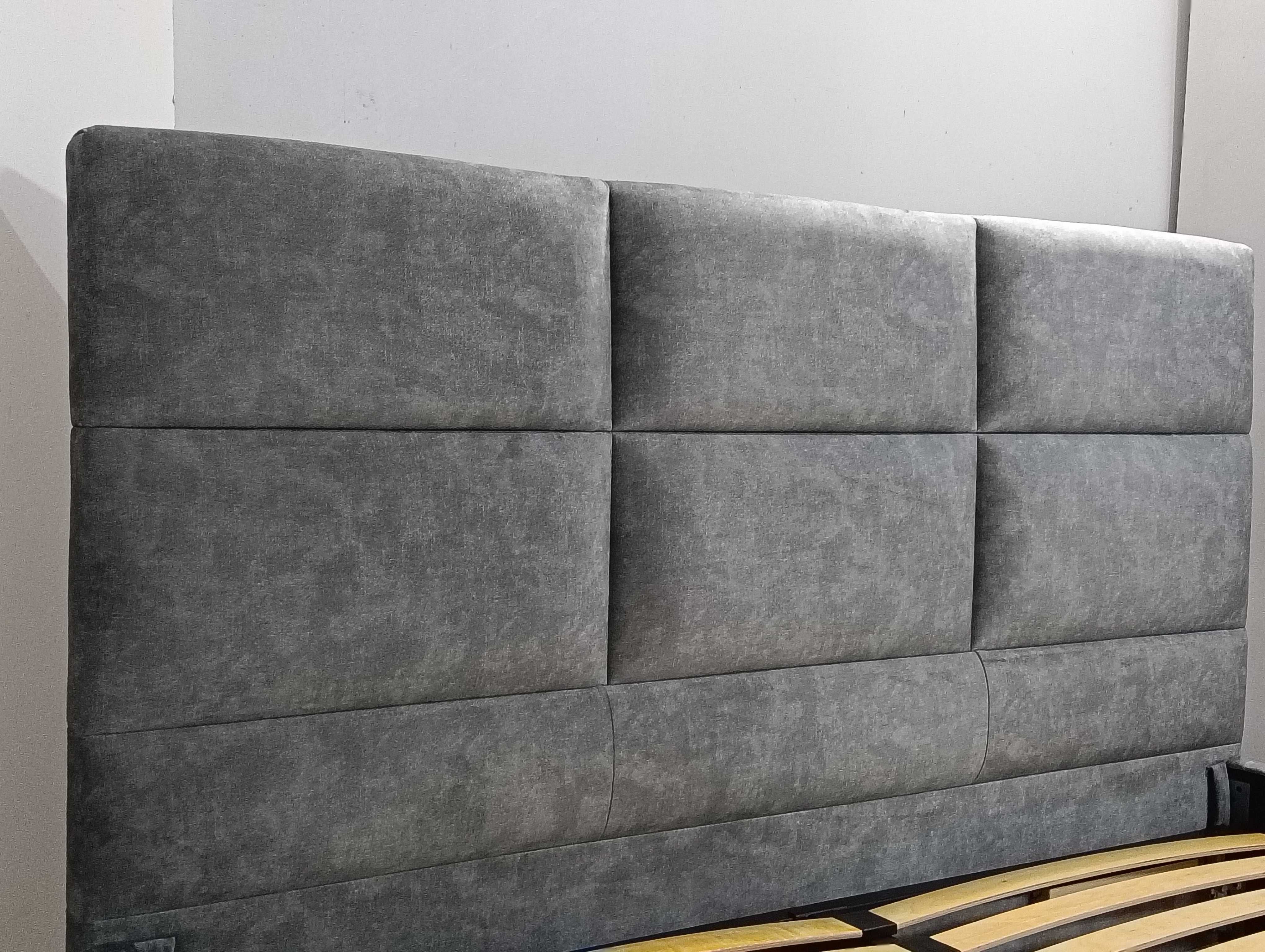 PRODUCENT OKAZJA Łóżko Tapicerowane stelaż metalowy pojemnik w cenie